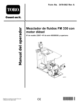 Toro Diesel-Powered FM 330 Fluid Mixer Manual de usuario