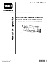 Toro 4050 Directional Drill Manual de usuario