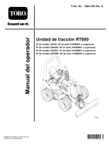Toro RT600 Traction Unit Manual de usuario