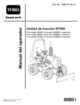 Toro RT600 Traction Unit Manual de usuario