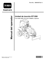 Toro RT1200 Traction Unit Manual de usuario