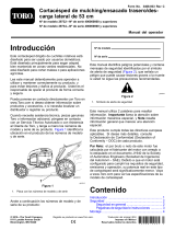 Toro 53cm Mulching/Rear Bagging/Side Discharging Lawn Mower Manual de usuario