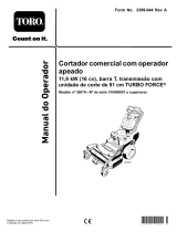 Toro Commercial Walk-Behind Mower, 16HP, T-Bar, Gear Drive Manual de usuario