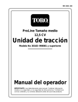 Toro ProLine 12,5 CV Manual de usuario