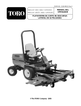 Toro 52" Side Discharge Mower, Groundsmaster 200 Series Manual de usuario