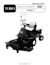 Toro ProLine 118 Manual de usuario