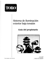 Toro Light Kit (8 Tier, 4 Flood and 56 Watt Power Pack) Manual de usuario