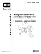 Toro CM-958H-S Concrete Mixer Manual de usuario