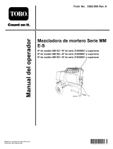 Toro MM-650E-S Mortar Mixer Manual de usuario