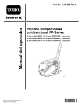 Toro FP-3000 Forward Plate Compactor Manual de usuario