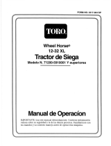 Toro 12-32XL Lawn Tractor Manual de usuario