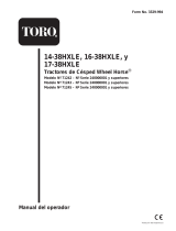 Toro 14-38HXLE Lawn Tractor Manual de usuario