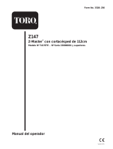 Toro Z-Master Z147 Manual de usuario
