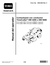 Toro TimeCutter SW 4200 Riding Mower Manual de usuario