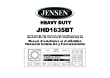 Jensen JHD1635BT El manual del propietario