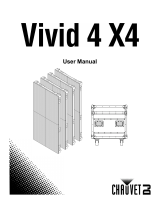 CHAUVET DJ Vivid 4 Manual de usuario