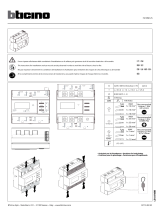 Bticino F41DM125 Instrucciones de operación