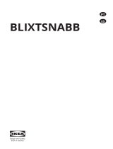 IKEA BLIXTSNABB Manual de usuario
