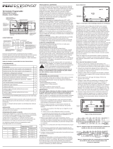Uni-Line PerfectSense PS3210 Digital Thermostat Manual de usuario