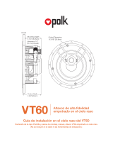 Polk Audio VT60 Manual de usuario