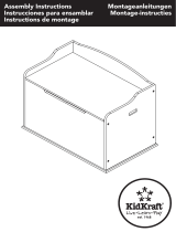 KidKraft Austin Toy Box - White Assembly Instruction