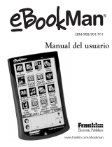 Franklin EBOOKMAN EBM-900 El manual del propietario