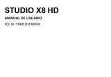Blu Studio X8 HD 2019 El manual del propietario