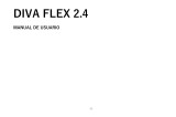 Blu Diva Flex 2.4 El manual del propietario