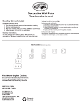 Hampton Bay W10764-SDL-CH Guía de instalación