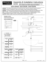 Progress Lighting P3925-20TEBWB Instrucciones de operación