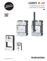 Socomec DIRIS B Instrucciones de operación