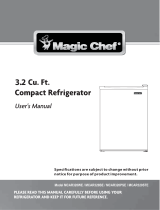 Magic Chef MCAR320BE Guía de instalación