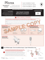Pfister LF-048-PDCC Guía de instalación