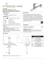 Symmons SK-6600-STN-LP-1.5 Guía de instalación