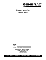 Generac Small Pro Power Washer El manual del propietario