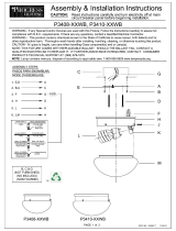 Progress Lighting P3410-09WB Guía de instalación