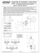 Progress Lighting P300141-009 Guía de instalación