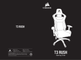 Corsair GamingT3 Rush Gray/Charcoal (CF-9010031-WW) Manual de usuario