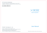 Picooc S3 Lite с фитнес-лентами Manual de usuario