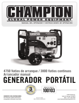 Champion Power Equipment 100103 Manual del operador