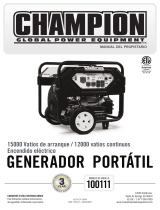 Champion Power Equipment 100111 Manual del operador