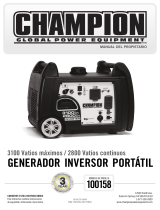 Champion Power Equipment 100158 Manual de usuario