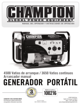 Champion Power Equipment 100216 Manual de usuario