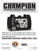 Champion Power Equipment 100264 Manual del operador