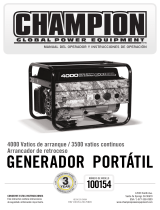 Champion Power Equipment 100154 Manual del operador