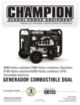 Champion Power Equipment 100155 Manual de usuario