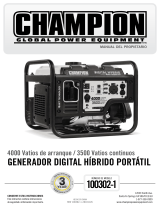 Champion Power Equipment 100302 Manual del operador