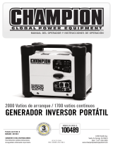 Champion Power Equipment 100489 Manual de usuario