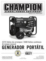 Champion Power Equipment 100377 Manual de usuario