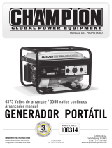 Champion Power Equipment 100314 Manual de usuario
